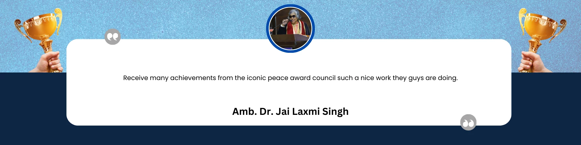 Amb. Dr. Jai Laxmi Singh