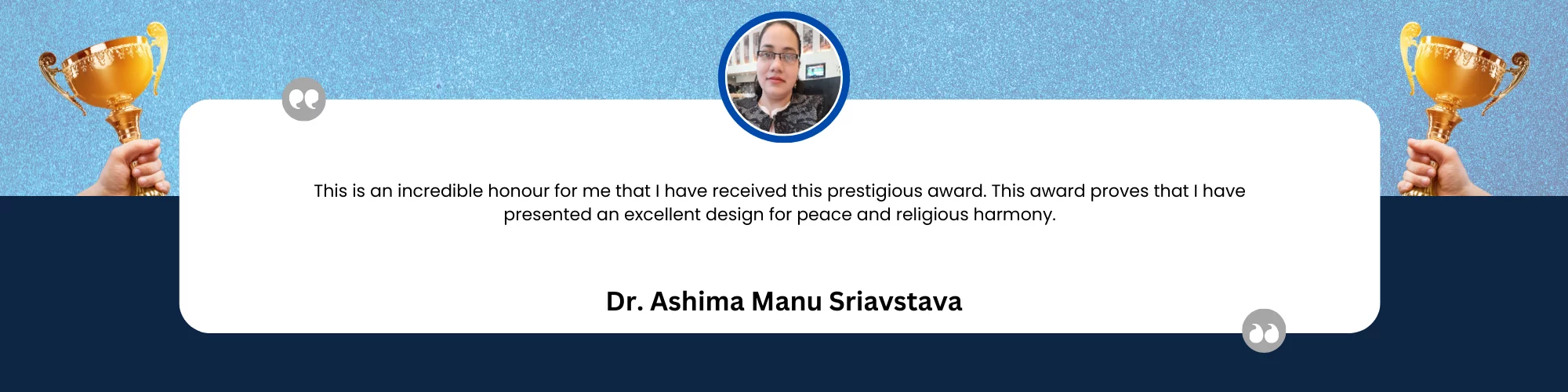 Dr. Ashima Manu Sriavstava