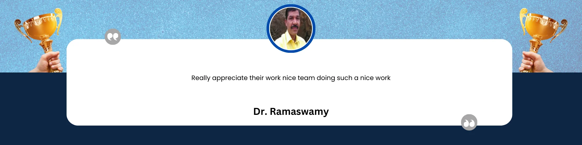Dr. Ramaswamy
