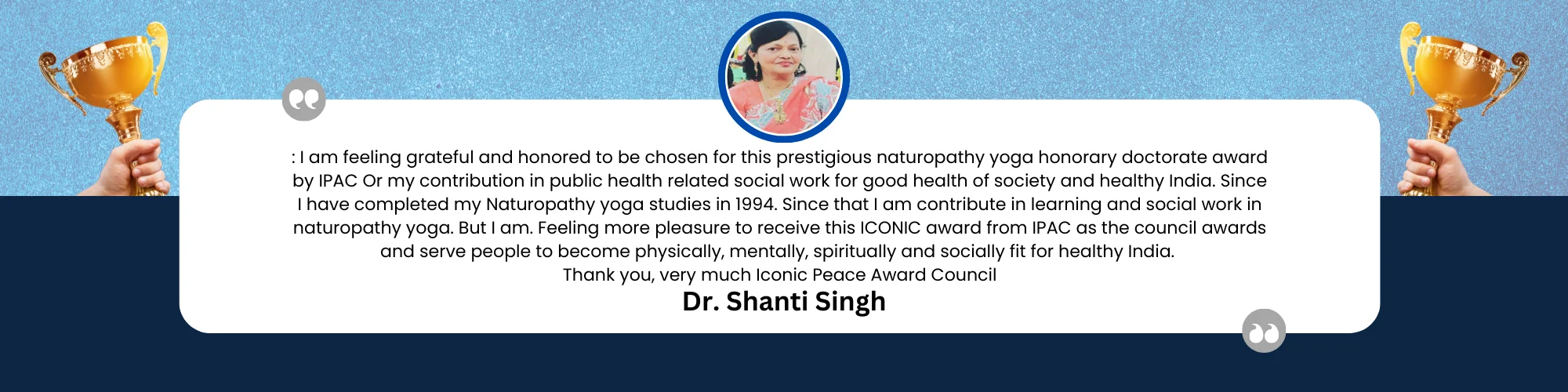 Dr. Shanti Singh