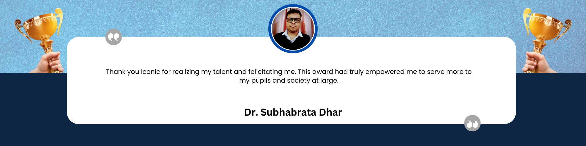 Dr. Subhabrata Dhar
